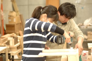 2016年4月2日開催『木工スタッキングスツール』『溶接で作る　アイアンの椅子』
